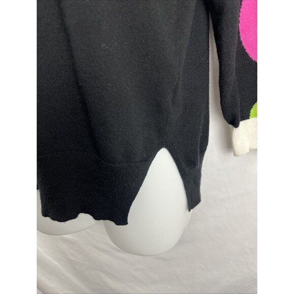 Zaket and Plover Silk-Cotton-Blend Light Weight Polkadot Sweaters Womens Size S - Picture 2 of 11